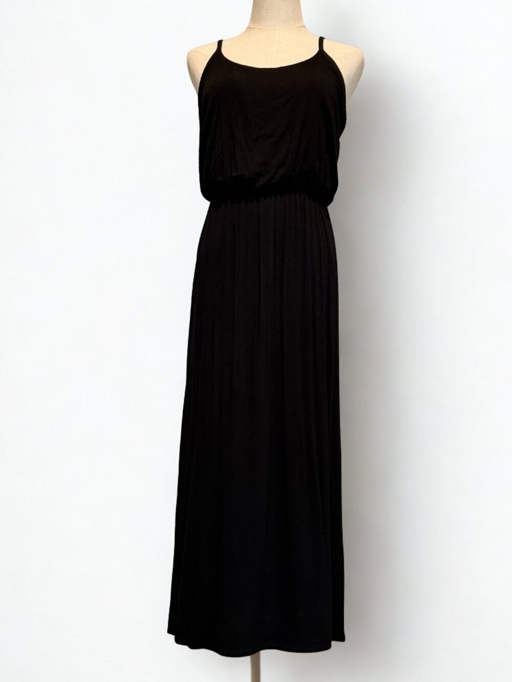 Olivia Rae Black Knit Maxi Dress Size M